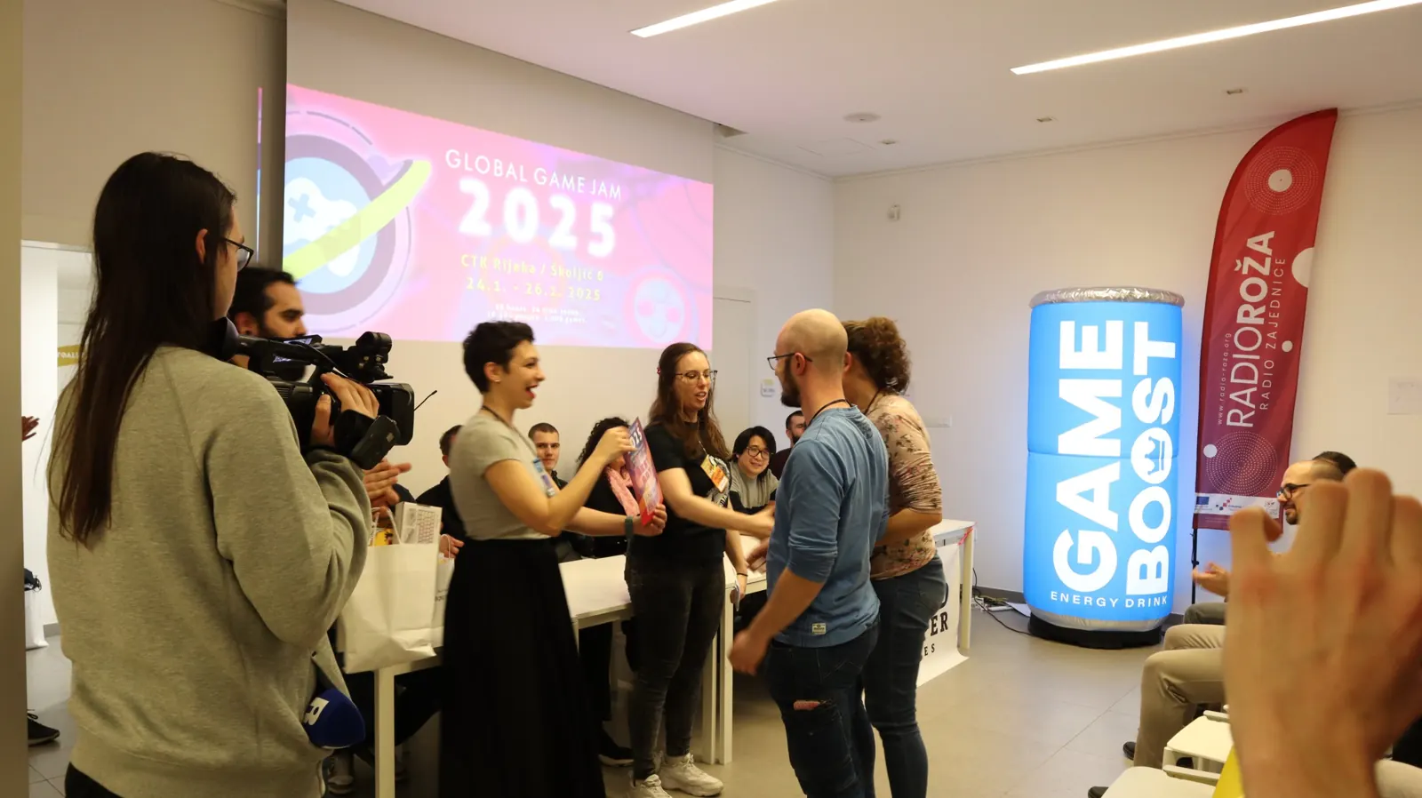 Dodjela nagrada na Global Game Jamu Rijeka 2025